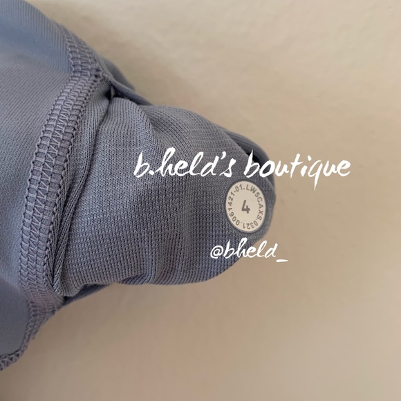lululemon Wunder Under High-Rise Tight 25" *Luxtreme Chambray Blue Sz 4 New NWT - Picture 11 of 12